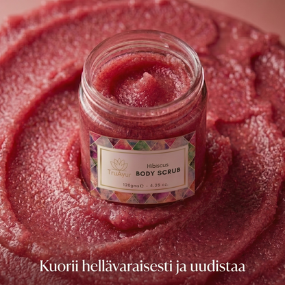 Hibiskus- ja ruusuvartalokuorinta