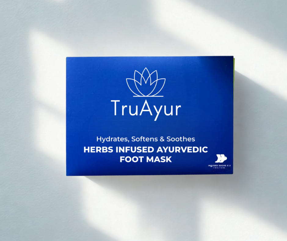 Ayurvedalainen yrttijalkanaamio (2 kpl:n pakkaus)