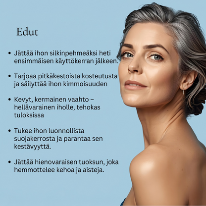 Silkkinen suihkugeeli