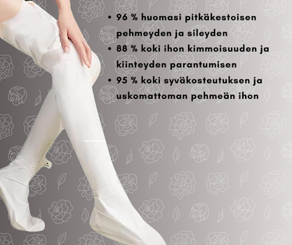 Ayurvedalainen yrttinaamio jaloille (2 kpl:n pakkaus)