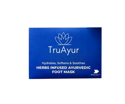 Ayurvedalainen yrttijalkanaamio (2 kpl:n pakkaus)