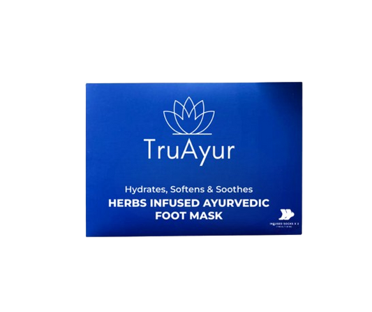 Ayurvedalainen yrttijalkanaamio (2 kpl:n pakkaus)