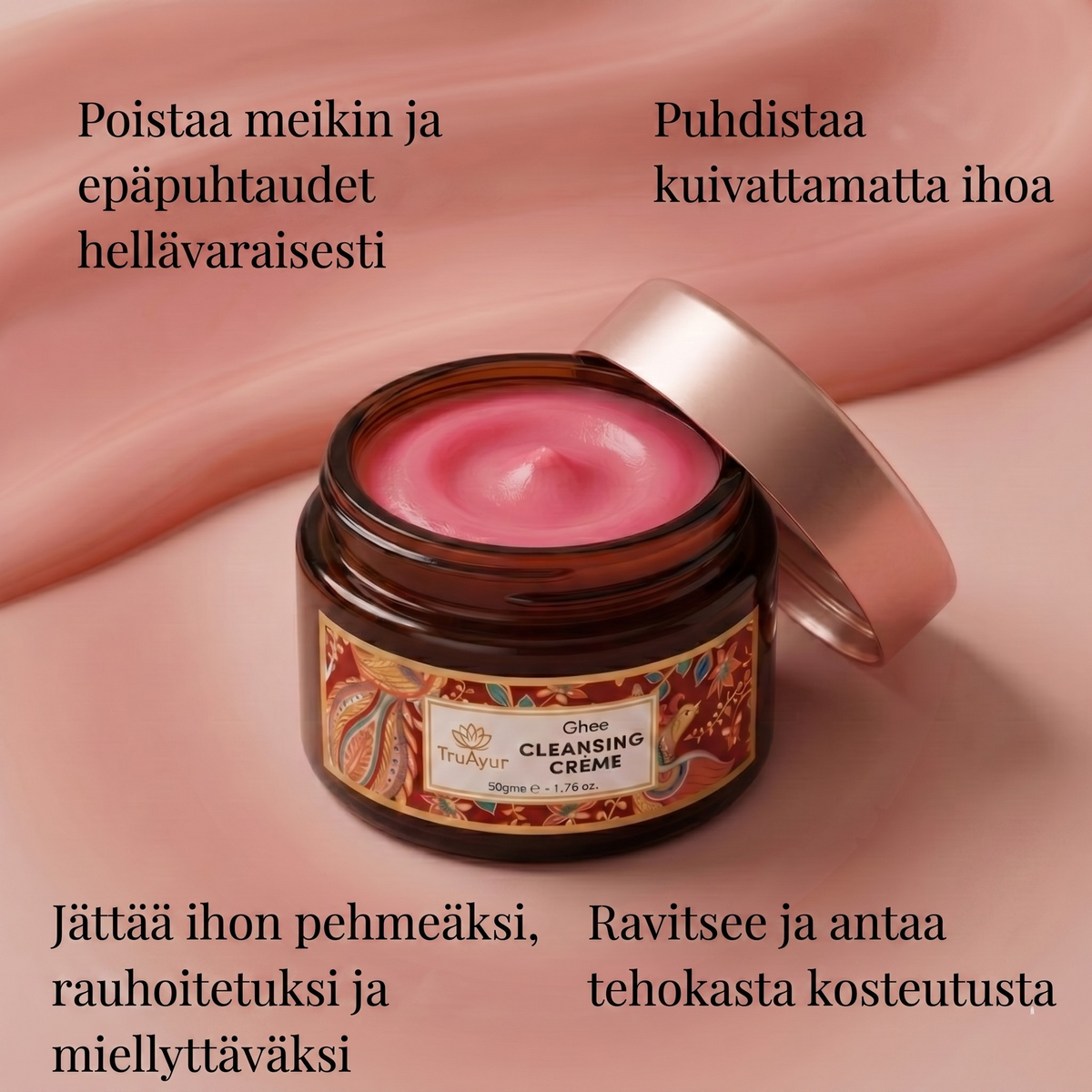 Kasvohoito salamannopeasti – Ayurvedinen ghee-puhdistusvoide kasvohierontaan